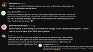Reactions to Benson Boone's 'SNL' performance (Image via YouTube/ Saturday Night Live)